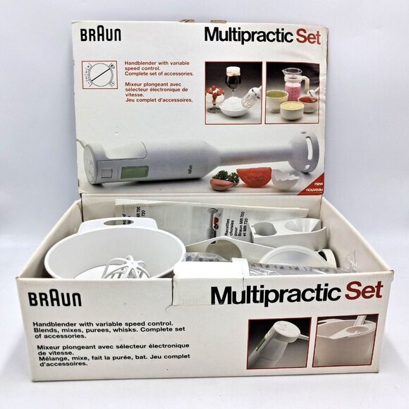 Braun Multipractic Set - MR700 - Type 4181 - Variable Speed- Complete Set - Picture 10 of 16